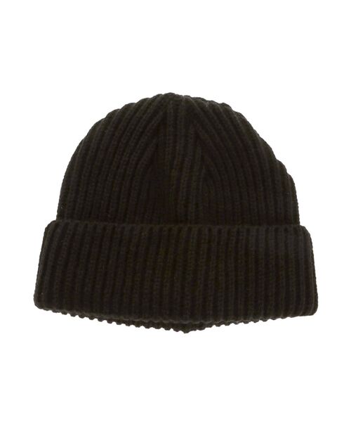 EMODA(エモダ)の「コンパクトニットキャップ(ニットキャップ/ビーニー・レディース・ブラック/グレー・FREE)」の3枚目の写真