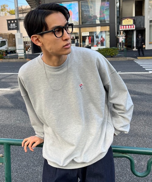 CIAOPANIC(チャオパニック)の「【BNCP】スーパービックロゴスウェット(スウェット・レディース・イエロー/オレンジ/ホワイト/ブラック/グレー/ブルー・MEDIUM/LARGE)」の4枚目の写真