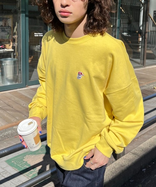 CIAOPANIC(チャオパニック)の「【BNCP】スーパービックロゴスウェット(スウェット・レディース・イエロー/オレンジ/ホワイト/ブラック/グレー/ブルー・MEDIUM/LARGE)」の12枚目の写真
