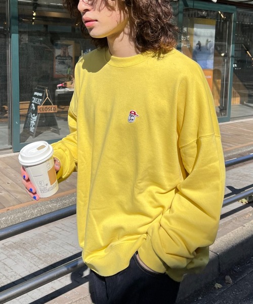 CIAOPANIC(チャオパニック)の「【BNCP】スーパービックロゴスウェット(スウェット・レディース・イエロー/オレンジ/ホワイト/ブラック/グレー/ブルー・MEDIUM/LARGE)」の13枚目の写真