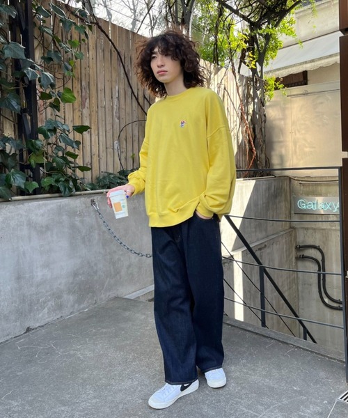 CIAOPANIC(チャオパニック)の「【BNCP】スーパービックロゴスウェット(スウェット・レディース・イエロー/オレンジ/ホワイト/ブラック/グレー/ブルー・MEDIUM/LARGE)」の9枚目の写真