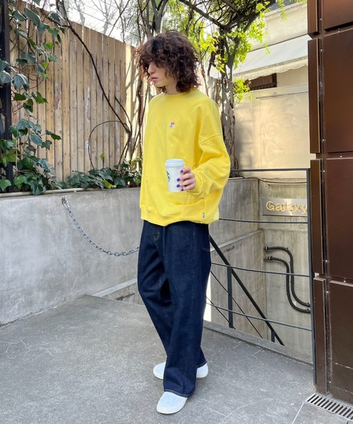 CIAOPANIC(チャオパニック)の「【BNCP】スーパービックロゴスウェット(スウェット・レディース・イエロー/オレンジ/ホワイト/ブラック/グレー/ブルー・MEDIUM/LARGE)」の10枚目の写真