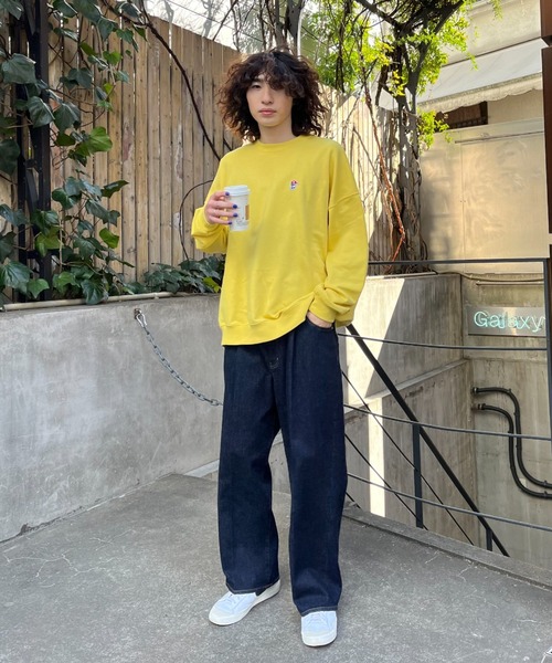 CIAOPANIC(チャオパニック)の「【BNCP】スーパービックロゴスウェット(スウェット・レディース・イエロー/オレンジ/ホワイト/ブラック/グレー/ブルー・MEDIUM/LARGE)」の8枚目の写真