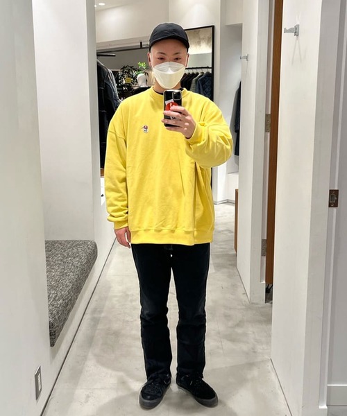 CIAOPANIC(チャオパニック)の「【BNCP】スーパービックロゴスウェット(スウェット・レディース・イエロー/オレンジ/ホワイト/ブラック/グレー/ブルー・MEDIUM/LARGE)」の15枚目の写真