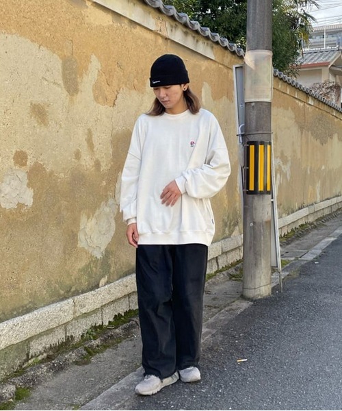 CIAOPANIC(チャオパニック)の「【BNCP】スーパービックロゴスウェット(スウェット・レディース・イエロー/オレンジ/ホワイト/ブラック/グレー/ブルー・MEDIUM/LARGE)」の17枚目の写真