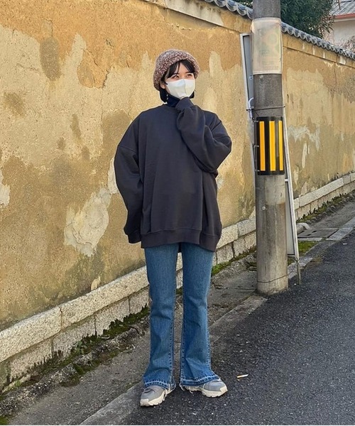 CIAOPANIC(チャオパニック)の「【BNCP】スーパービックロゴスウェット(スウェット・レディース・イエロー/オレンジ/ホワイト/ブラック/グレー/ブルー・MEDIUM/LARGE)」の22枚目の写真