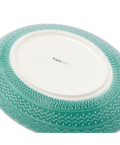 専用❣️フランス サンタマン ブルーのカーネション オーバルプレート 大皿　他同梱 フランスアンティーク サンタマン Jardinière オーバルプレート