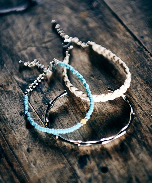 glamb（グラム）の「Trio Bracelet / トリオブレスレット（ブレスレット・メンズ・ホワイト/ブルー・FREE）」の18枚目の写真