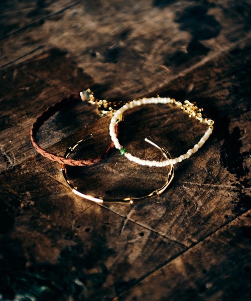 glamb（グラム）の「Trio Bracelet / トリオブレスレット（ブレスレット・メンズ・ホワイト/ブルー・FREE）」の19枚目の写真