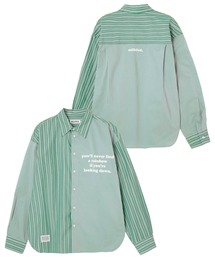 MILKFED. | PANELED STRIPE SHIRT(シャツ/ブラウス)
