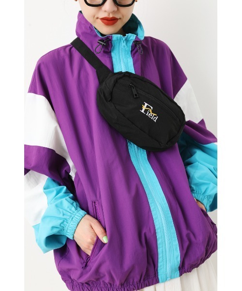 RODEO CROWNS WIDE BOWL（ロデオクラウンズワイドボウル）の「Field WAIST BAG（ボディバッグ/ウエストポーチ・レディース・ブラック/ブルー系その他3/パープル系その他・FREE）」の7枚目の写真