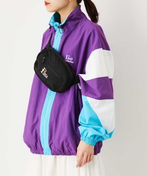 RODEO CROWNS WIDE BOWL（ロデオクラウンズワイドボウル）の「Field WAIST BAG（ボディバッグ/ウエストポーチ・レディース・ブラック/ブルー系その他3/パープル系その他・FREE）」の22枚目の写真