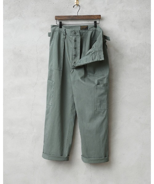 WAIPER.inc(ワイパーインク)の「米軍 U.S.AIR FORCE コットンサテン ユーティリティ トラウザーズ(カーゴパンツ・メンズ・セージグリーン/ブラック・36R/30R/32R/34R/38R/40R)」の18枚目の写真