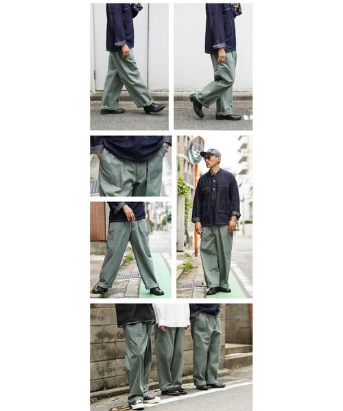 WAIPER.inc(ワイパーインク)の「米軍 U.S.AIR FORCE コットンサテン ユーティリティ トラウザーズ(カーゴパンツ・メンズ・セージグリーン/ブラック・36R/30R/32R/34R/38R/40R)」の4枚目の写真