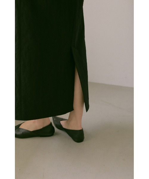 MANOF（マノフ）の「NECK OPEN BALOON SLEEVE ONE PIECE（ワンピース