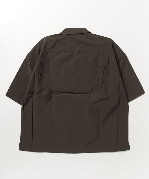 FRANKLIN & MARSHALL（フランクリンマーシャル）の「【FRANKLIN & MARSHALL】OPEN SHIRT（シャツ/ブラウス・メンズ・ブラック/カーキ・X-LARGE/LARGE/MEDIUM）」の4枚目の写真