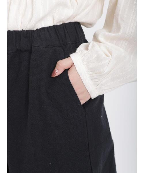 Samansa Mos2(サマンサ モスモス)の「綿麻バルーンパンツ(その他パンツ・レディース・ピンク/オフホワイト/ブラック・フリ-)」の21枚目の写真
