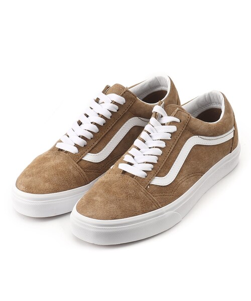 OPAQUE.CLIP（オペークドットクリップ）の「◆【VANS(ヴァンズ)】OLD SKOOLPIG SUEDE TOBACCO BROWN（スニーカー・レディース・ダークブラウン・25/35/45/55/65/75/85）」の12枚目の写真