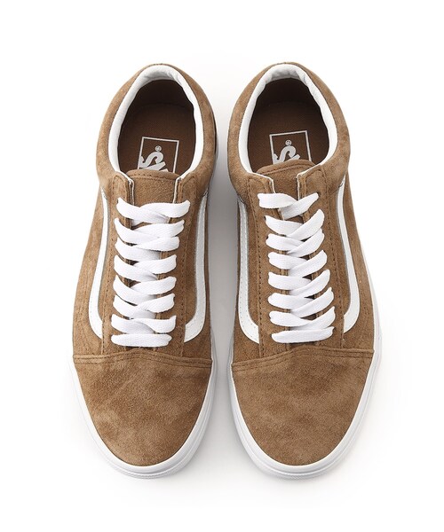 OPAQUE.CLIP（オペークドットクリップ）の「◆【VANS(ヴァンズ)】OLD SKOOLPIG SUEDE TOBACCO BROWN（スニーカー・レディース・ダークブラウン・25/35/45/55/65/75/85）」の11枚目の写真