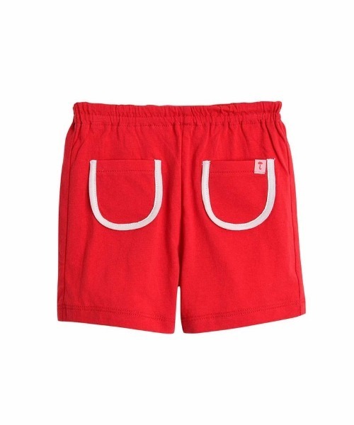 moimoln（モイモルン）の「【セットアップ】チューリップトップス＆パンツ（Tシャツ/カットソー・キッズ・レッド/パープル・100cm/130cm/110cm/120cm/90cm）」の4枚目の写真