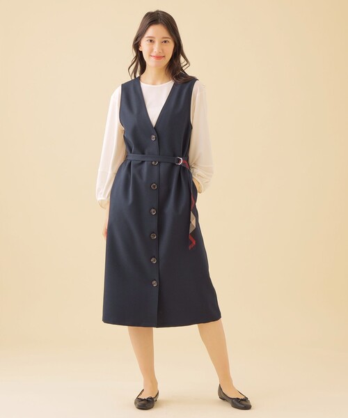 CB CRESTBRIDGE（シービークレストブリッジ）の「ジレにもなる3WAY