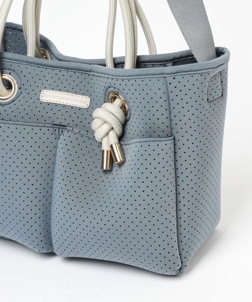 BARNYARDSTORM（バンヤードストーム）の「パンチングトートＭ（トートバッグ・レディース・ライトベージュ/グレー/ブラック・FREE）」の18枚目の写真