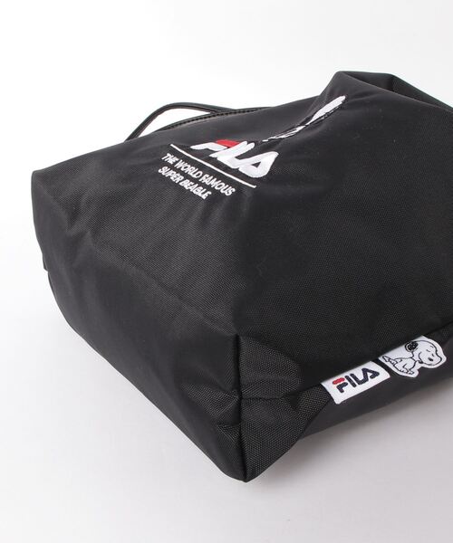 PEANUTS(ピーナッツ)の「FILA×PEANUTSコラボ スヌーピー巾着ショルダーバッグ/ミニショルダー(ショルダーバッグ・レディース・ベージュ/グリーン/ブラック・FREE)」の5枚目の写真