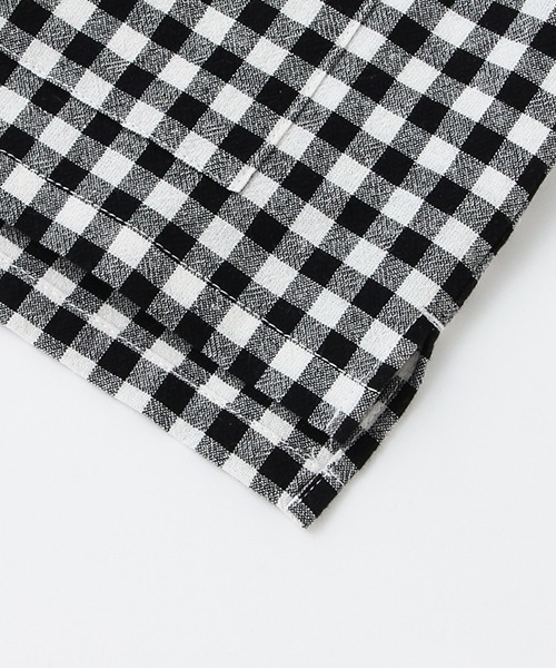 petit main（プティマイン）の「柄開衿シャツ（シャツ/ブラウス・キッズ・ブラック/ブルー・120cm/90cm/80ｃｍ/110cm/130cm/100cm）」の15枚目の写真