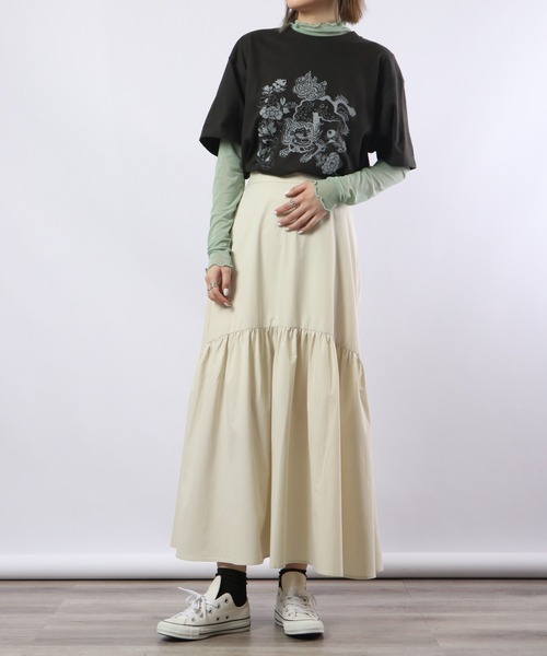 波達(NAMITATSU)(ナミタツ)の「波達(NAMITATSU) 5.6oz ヘビーウェイト プリント 半袖Tシャツ(Tシャツ/カットソー・メンズ・ブラック/ホワイト・LL/M/L)」の3枚目の写真