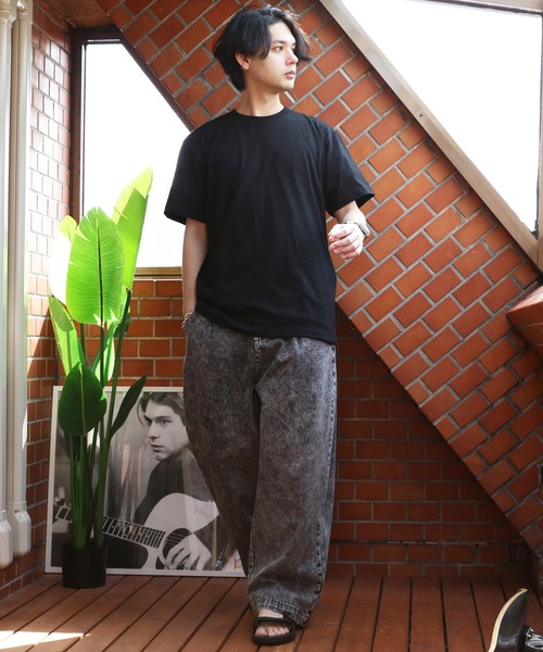 United Athle(ユナイテッドアスレ)の「United Athle 5.6オンス半袖Tシャツ(Tシャツ/カットソー・メンズ・グリーン系その他/ホワイト/サンドベージュ/アッシュ/バイオレット/ブラック/インディゴブルー・X-LARGE/MEDIUM/LARGE)」の21枚目の写真