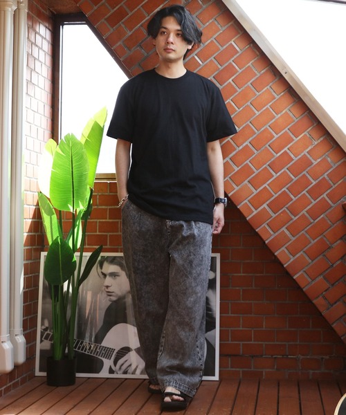 United Athle(ユナイテッドアスレ)の「United Athle 5.6オンス半袖Tシャツ(Tシャツ/カットソー・メンズ・グリーン系その他/ホワイト/サンドベージュ/アッシュ/バイオレット/ブラック/インディゴブルー・X-LARGE/MEDIUM/LARGE)」の22枚目の写真