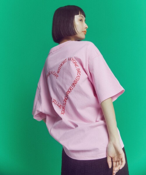 FREAK'S STORE（フリークスストア）の「ハートロゴ刺繍Tシャツ
