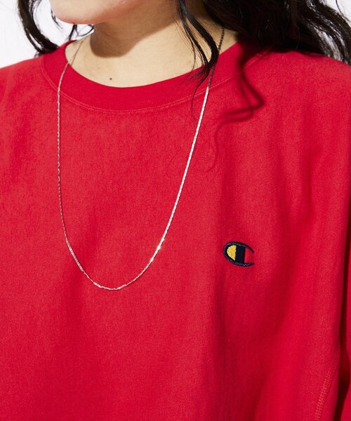 Champion(チャンピオン)の「【CHAMPION / チャンピオン】別注 リバースウィーブTシャツ(Tシャツ/カットソー・メンズ・ブラウン/レッド/カーキ/イエロー・MEDIUM/LARGE/X-LARGE/XX-LARGE)」の6枚目の写真