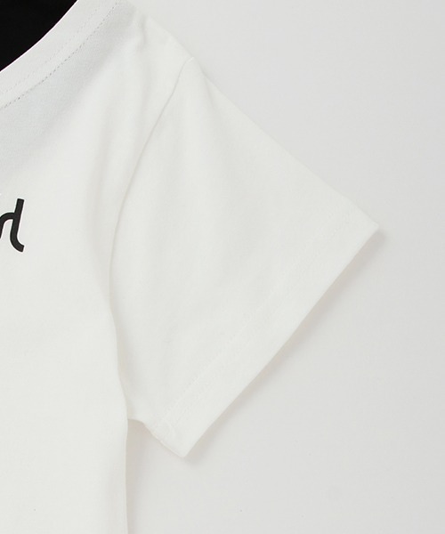 X-girl Stages（エックスガールステージス）の「肩開き半袖Tシャツ（Tシャツ/カットソー・キッズ・ラベンダー/マルチ/ホワイト/ピンク・100cm/140cm/110cm/130cm/90cm/120cm）」の8枚目の写真