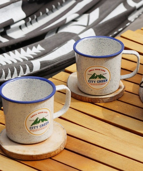 niko and（ニコアンド）の「【CITY CREEK】メラミンマグカップ/容量