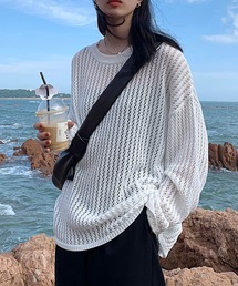 フィッシュネットプルオーバー