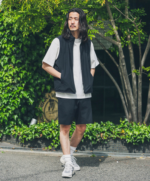 URBAN RESEARCH Sonny Label(アーバンリサーチサニーレーベル)の「HyperHelixジップアップベスト(ベスト・メンズ・カーキ/ブラック/アイボリー・LARGE/MEDIUM)」の7枚目の写真