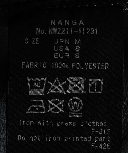 NANGA(ナンガ)の「NANGA:AIR CLOTH COMFY ショーツ(その他パンツ・メンズ・ブラック/ベージュ/グレー・LARGE/MEDIUM)」の15枚目の写真