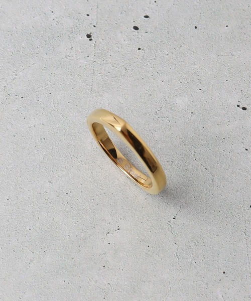 ieLS(イエルズ)の「金属アレルギー対応「ieLS」ステンレス ペアリング シャープ(リング・レディース・ゴールド・#11/#9/#15/#13)」の4枚目の写真