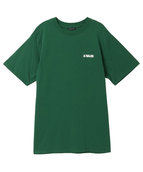 ANDGEEBEE（アンジービー）の「UNISEX バック発泡プリントT（Tシャツ/カットソー・レディース・チャコールグレー/グリーン・X-LARGE）」の14枚目の写真