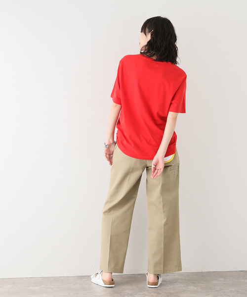 BRIXTON（ブリクストン）の「【BRIXTON/ブリクストン】HAVING FUN VINTAGE CREW Tシャツ（Tシャツ/カットソー・レディース・レッド/ブラック・LARGE/X-LARGE）」の12枚目の写真