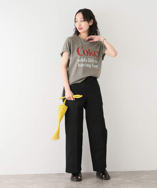 BRIXTON（ブリクストン）の「【BRIXTON/ブリクストン】HAVING FUN VINTAGE CREW Tシャツ（Tシャツ/カットソー・レディース・レッド/ブラック・LARGE/X-LARGE）」の14枚目の写真