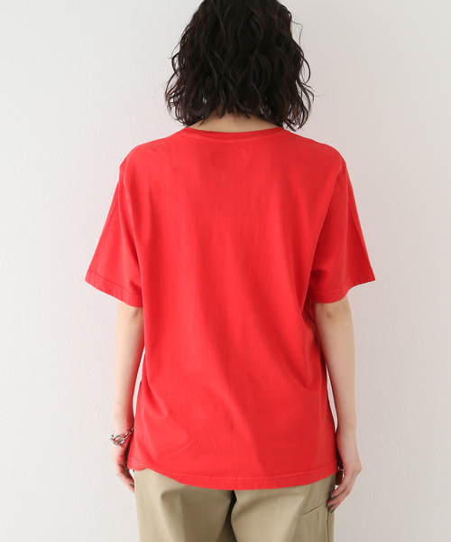 BRIXTON（ブリクストン）の「【BRIXTON/ブリクストン】HAVING FUN VINTAGE CREW Tシャツ（Tシャツ/カットソー・レディース・レッド/ブラック・LARGE/X-LARGE）」の18枚目の写真