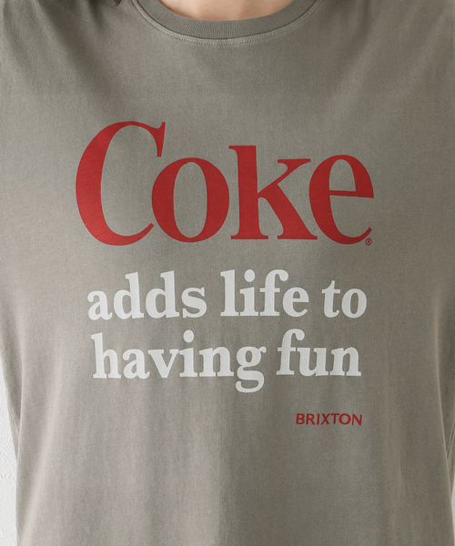 BRIXTON（ブリクストン）の「【BRIXTON/ブリクストン】HAVING FUN VINTAGE CREW Tシャツ（Tシャツ/カットソー・レディース・レッド/ブラック・LARGE/X-LARGE）」の22枚目の写真