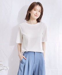 ランダムリブチュニックTシャツ