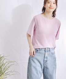 ランダムリブチュニックTシャツ