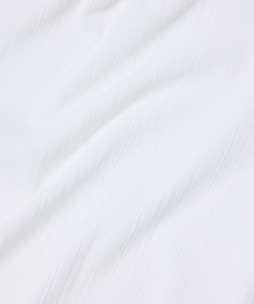 Jayro(ジャイロ)の「ランダムリブチュニックTシャツ(Tシャツ/カットソー・レディース・ホワイト系その他/グレー系その他/ピンク/ブラック・M)」の9枚目の写真