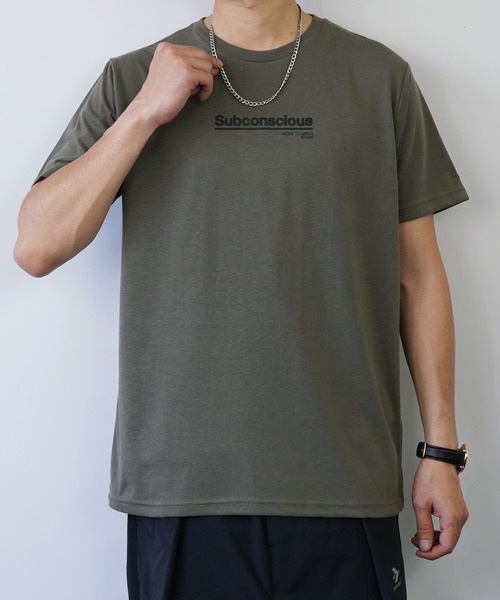 GGD SELECT(ジージーディー セレクト)の「ロゴプリントTシャツ(Tシャツ/カットソー・メンズ・ホワイト/ブラック/カーキ/ピンク/ターコイズブルー/イエロー/インディゴブルー/ブルー/グリーン/アイボリー/ミント/クリアブラック/ライトカーキ/ナチュラル/ライトブラック/ホワイト系2/ホワイト系3/ホワイト系4/ブラック系2/ブラック系3/ブラック系4/グリーン系2/ブルー系2/パープル・LL/M/L)」の17枚目の写真