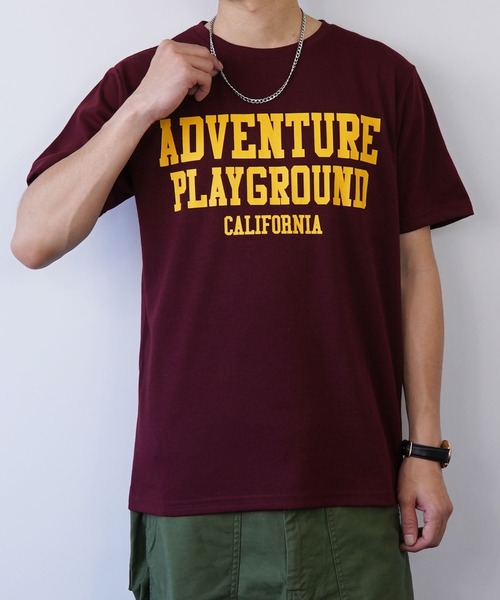 GGD SELECT(ジージーディー セレクト)の「ロゴプリントTシャツ(Tシャツ/カットソー・メンズ・ホワイト/ブラック/カーキ/ピンク/ターコイズブルー/イエロー/インディゴブルー/ブルー/グリーン/アイボリー/ミント/クリアブラック/ライトカーキ/ナチュラル/ライトブラック/ホワイト系2/ホワイト系3/ホワイト系4/ブラック系2/ブラック系3/ブラック系4/グリーン系2/ブルー系2/パープル・LL/M/L)」の22枚目の写真