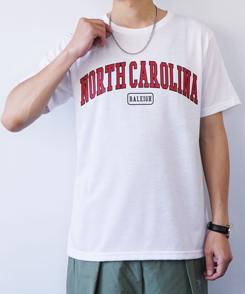 GGD SELECT(ジージーディー セレクト)の「ロゴプリントTシャツ(Tシャツ/カットソー・メンズ・ホワイト/ブラック/カーキ/ピンク/ターコイズブルー/イエロー/インディゴブルー/ブルー/グリーン/アイボリー/ミント/クリアブラック/ライトカーキ/ナチュラル/ライトブラック/ホワイト系2/ホワイト系3/ホワイト系4/ブラック系2/ブラック系3/ブラック系4/グリーン系2/ブルー系2/パープル・LL/M/L)」の2枚目の写真